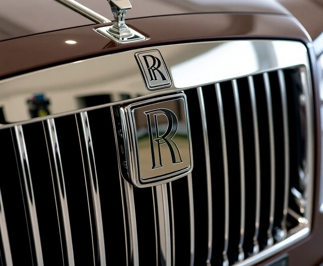 Rolls-Royce Wraith, détail de la calandre